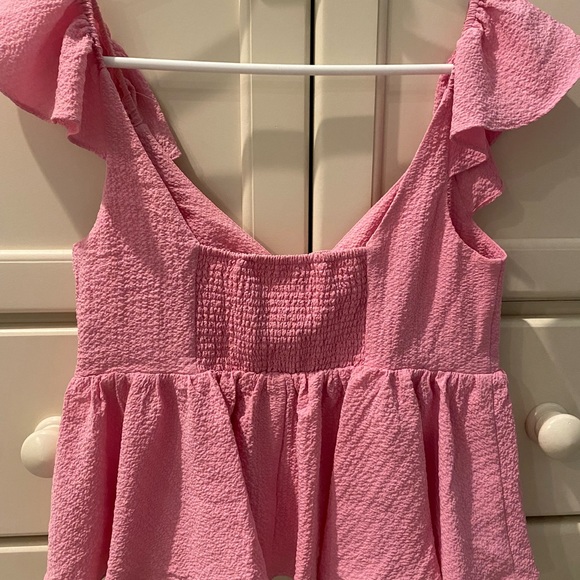 urban outfitters pink top - Picture 2 of 3